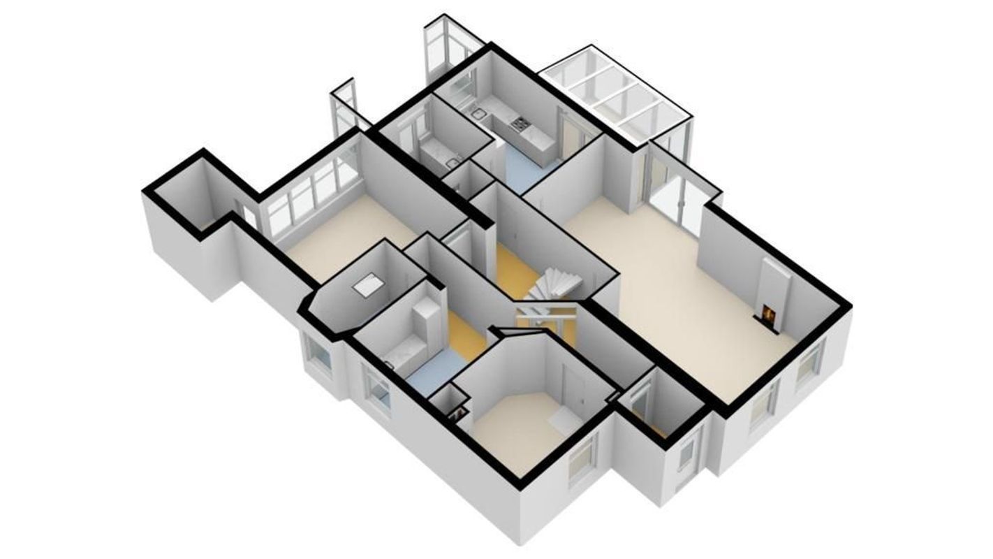 Wilhelminalaan 66 Floorplan Blur 5
