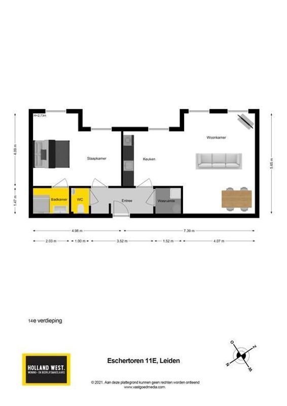 Eschertoren 14-E Floorplan Blur 0
