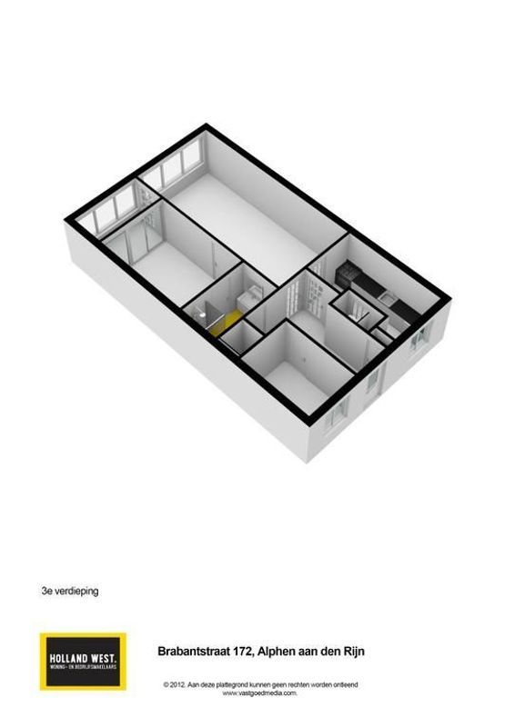 Brabantstraat 172 Floorplan Blur 2