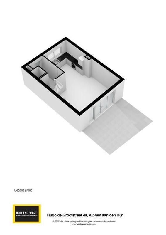 Hugo de Grootstraat 4-A Floorplan Blur 4