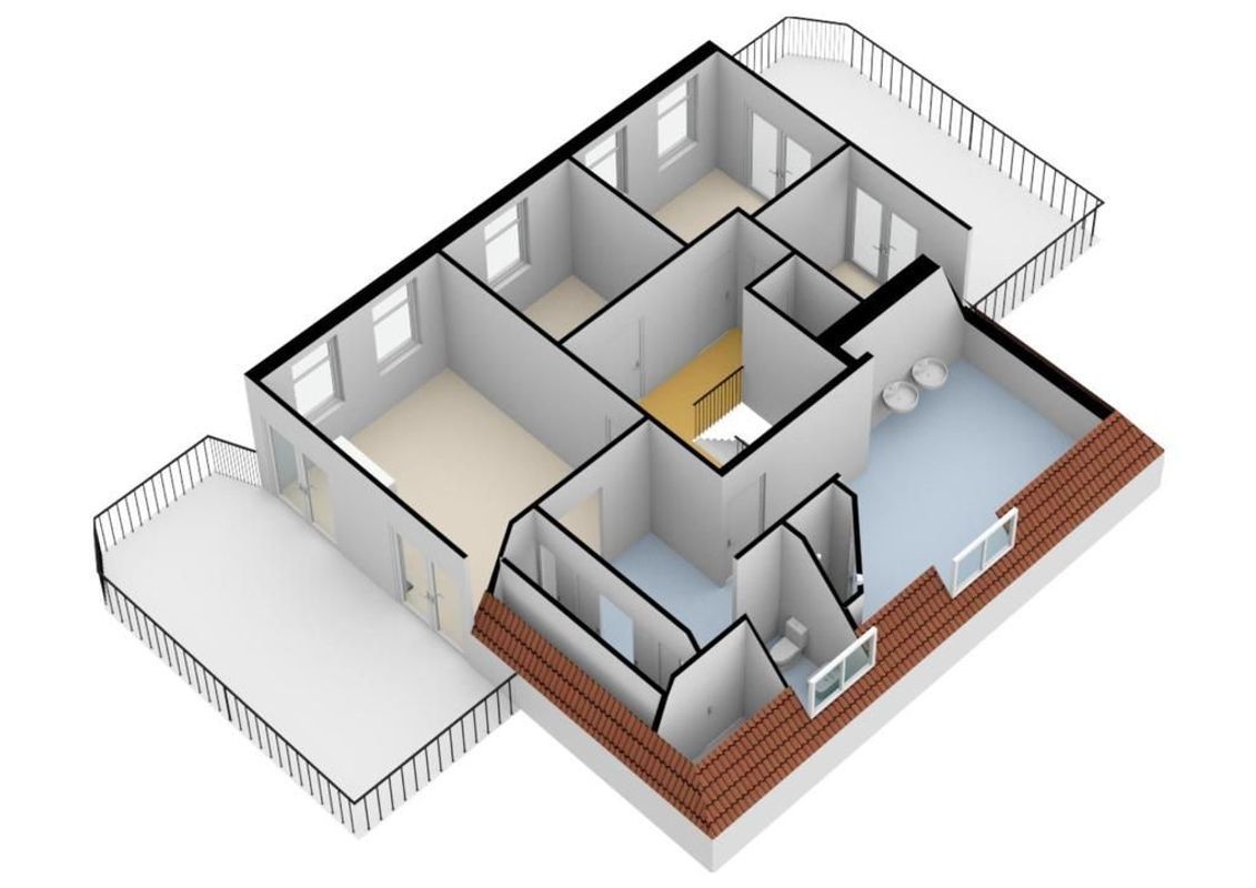 Wilhelminalaan 64 Floorplan Blur 5