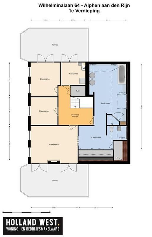 Wilhelminalaan 64 Floorplan Blur 4