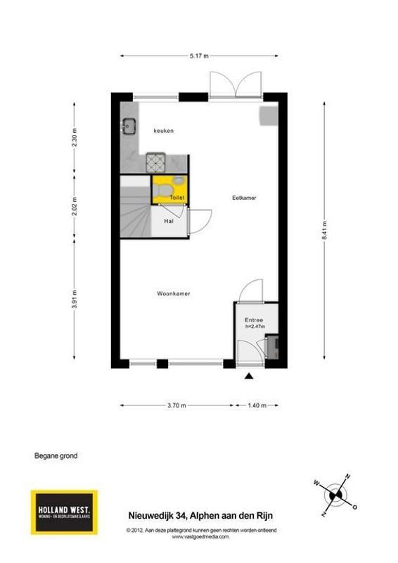 Nieuwedijk 34 Floorplan Blur 2