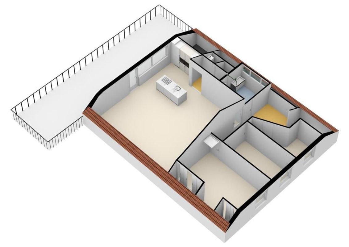 Hooftstraat 105 Floorplan Blur 3