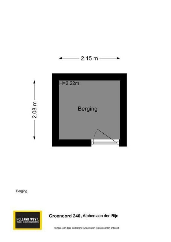 Groenoord 240 Floorplan Blur 1