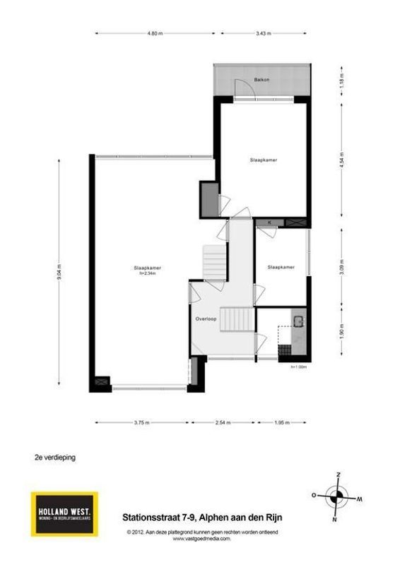 Stationsstraat 7-- 9 Floorplan Blur 1