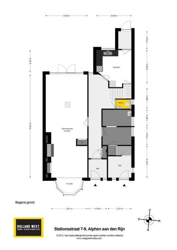 Stationsstraat 7-- 9 Floorplan Blur 2