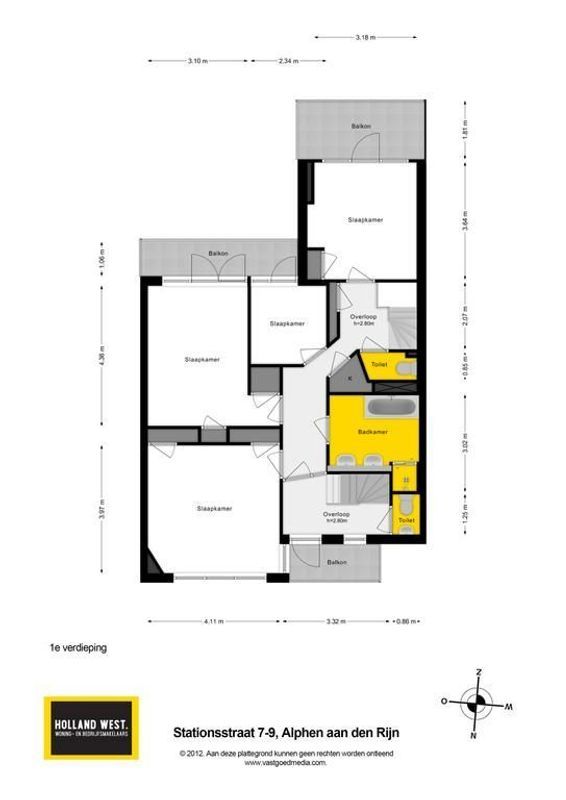 Stationsstraat 7-- 9 Floorplan Blur 0