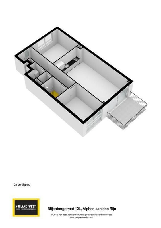 Blijenbergstraat 12-L Floorplan Blur 1