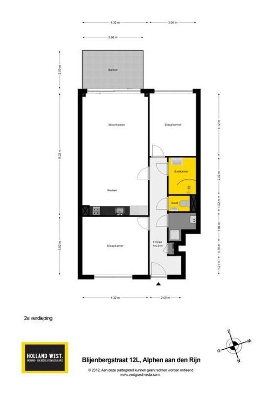 Blijenbergstraat 12-L Floorplan Blur 0