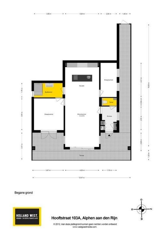 Hooftstraat 103-A Floorplan Blur 0