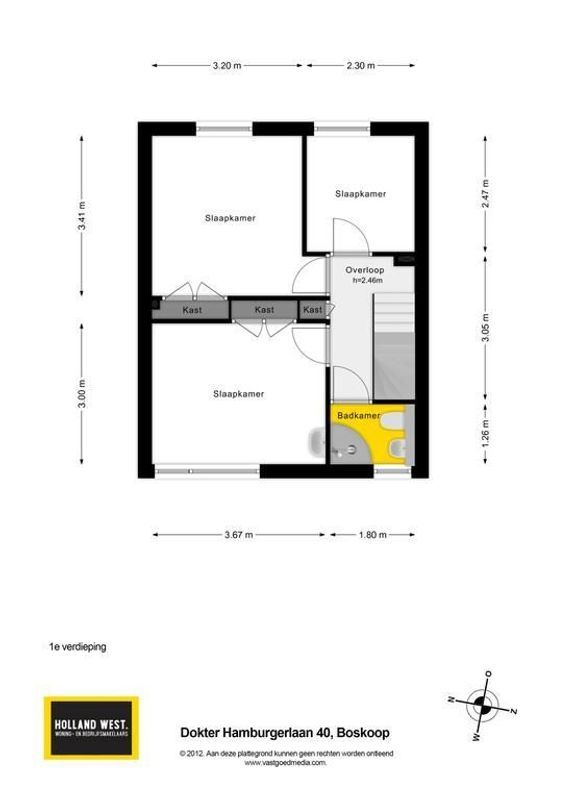Dokter Hamburgerlaan 40 Floorplan Blur 1