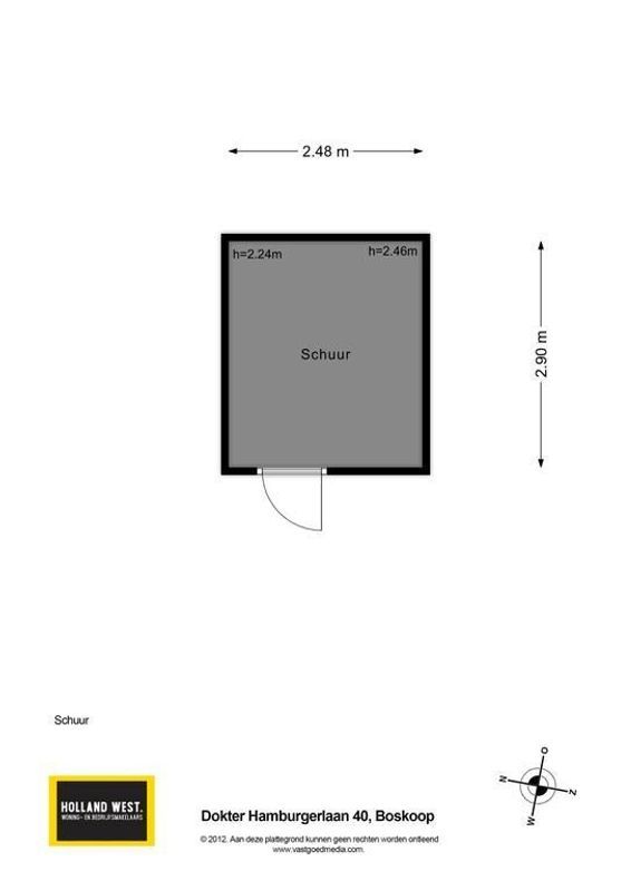 Dokter Hamburgerlaan 40 Floorplan Blur 3