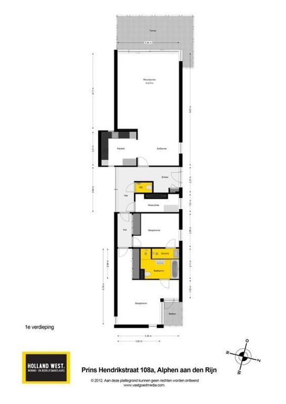 Prins Hendrikstraat 108-A Floorplan Blur 0