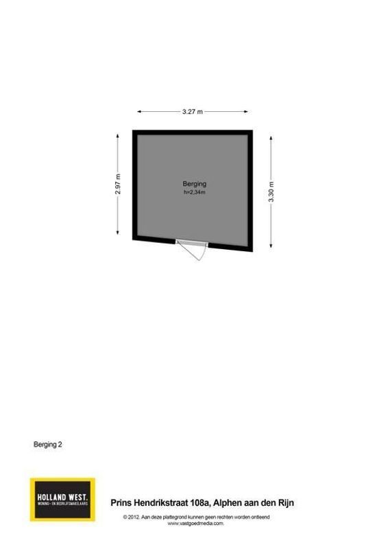 Prins Hendrikstraat 108-A Floorplan Blur 2