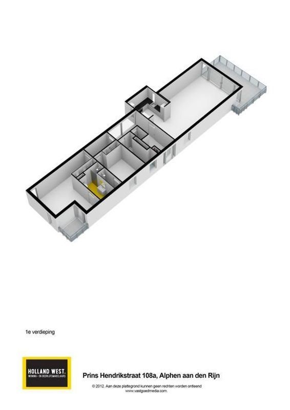 Prins Hendrikstraat 108-A Floorplan Blur 3