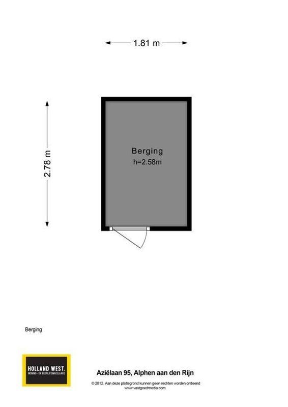 Azielaan 95 Floorplan Blur 1
