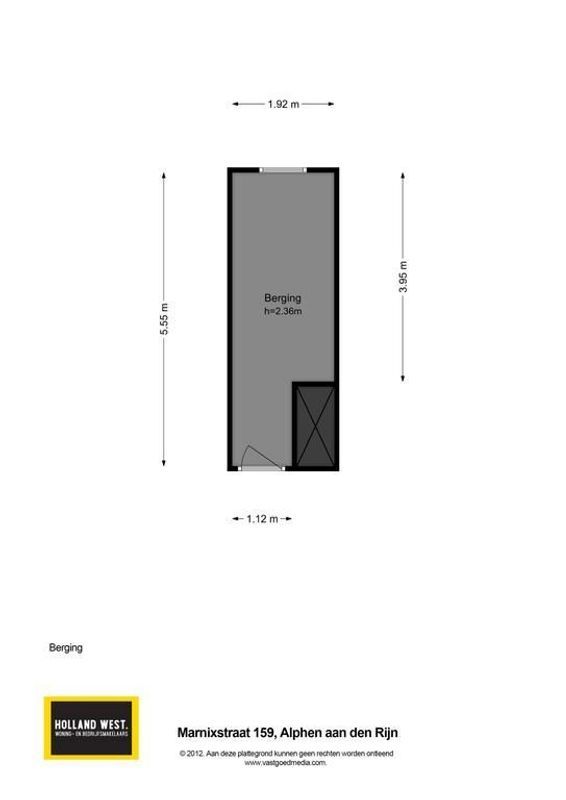 Marnixstraat 159 Floorplan Blur 1