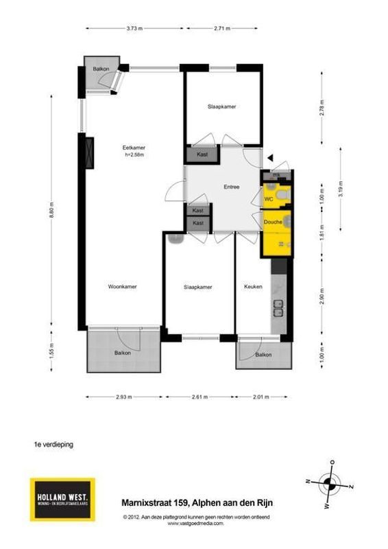 Marnixstraat 159 Floorplan Blur 0