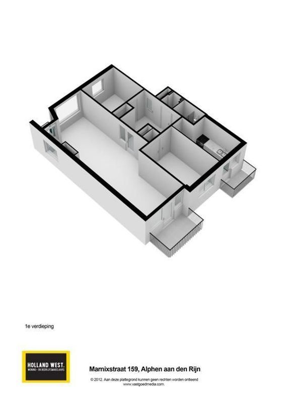 Marnixstraat 159 Floorplan Blur 2