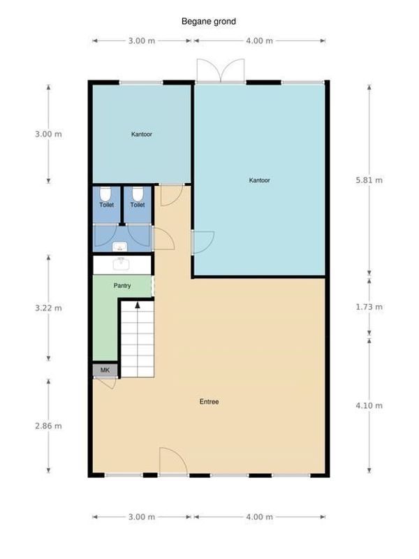 Wilhelminalaan 10 Floorplan Blur 0