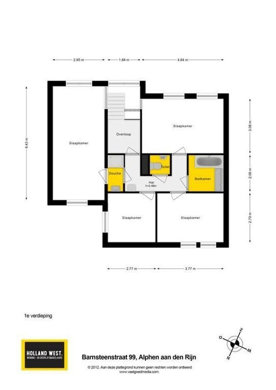 Barnsteenstraat 99 Floorplan Blur 1