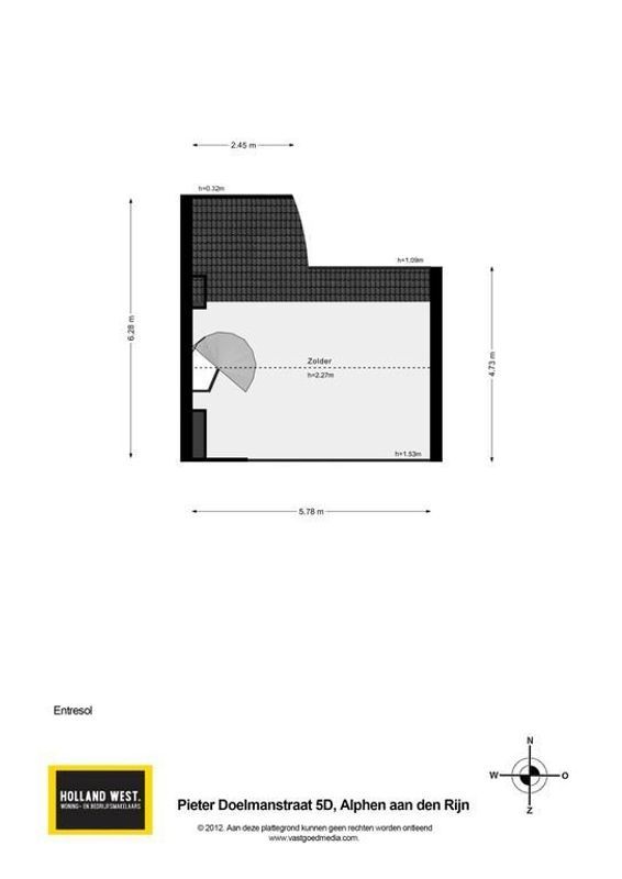 Pieter Doelmanstraat 5-D Floorplan Blur 3