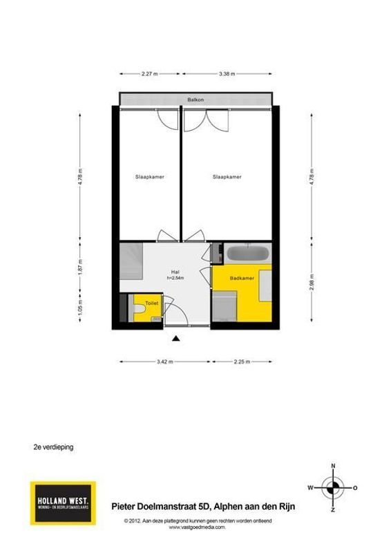 Pieter Doelmanstraat 5-D Floorplan Blur 0