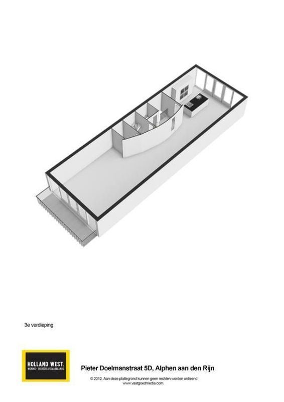 Pieter Doelmanstraat 5-D Floorplan Blur 5