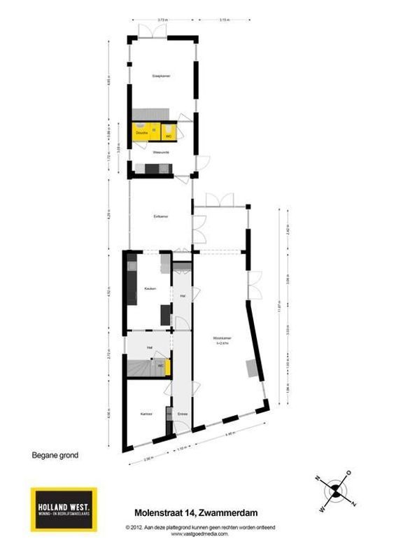 Molenstraat 14 Floorplan Blur 2