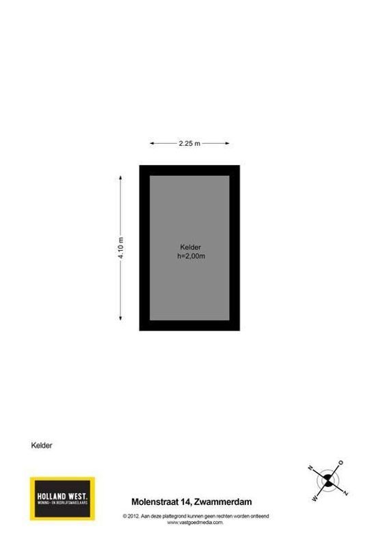 Molenstraat 14 Floorplan Blur 3