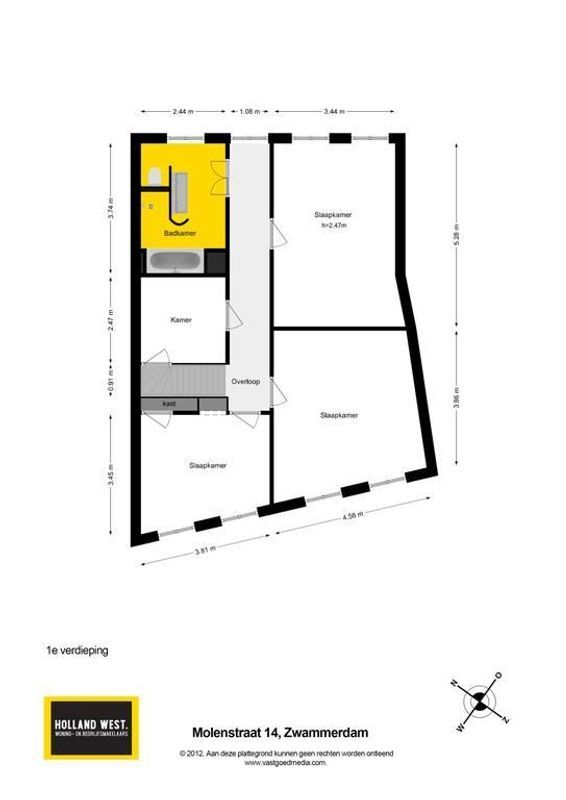 Molenstraat 14 Floorplan Blur 0