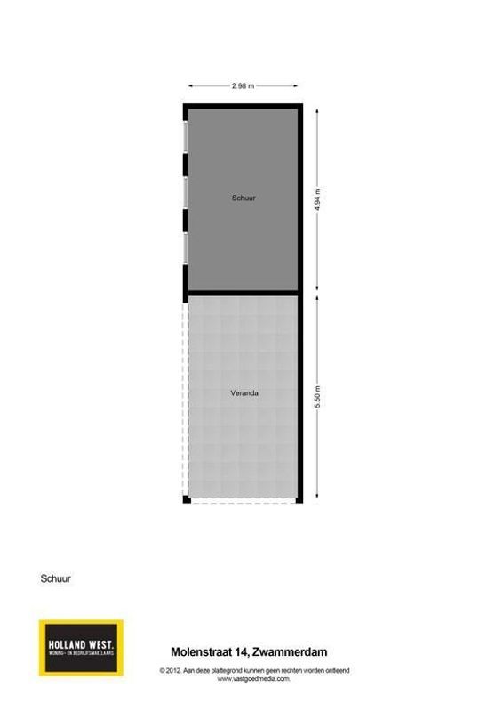 Molenstraat 14 Floorplan Blur 4