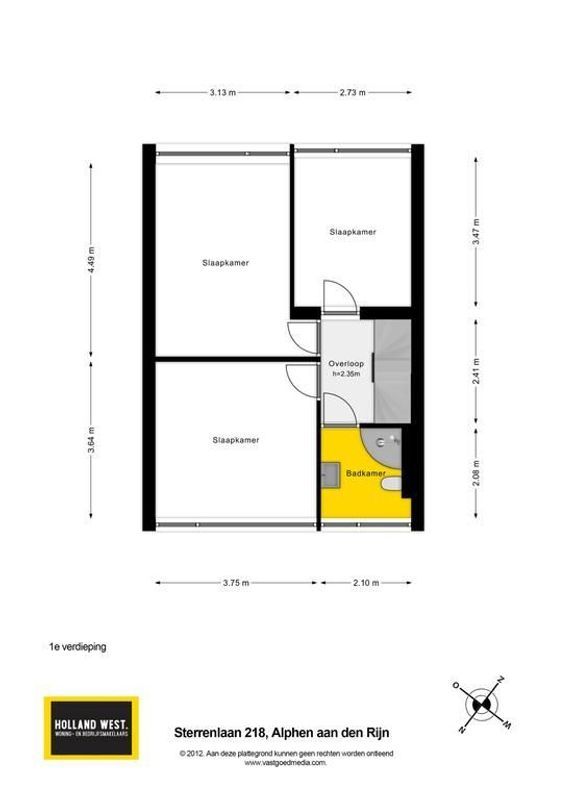 Sterrenlaan 218 Floorplan Blur 1