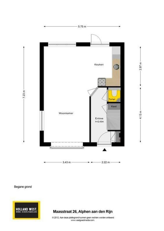 Maasstraat 26 Floorplan Blur 0