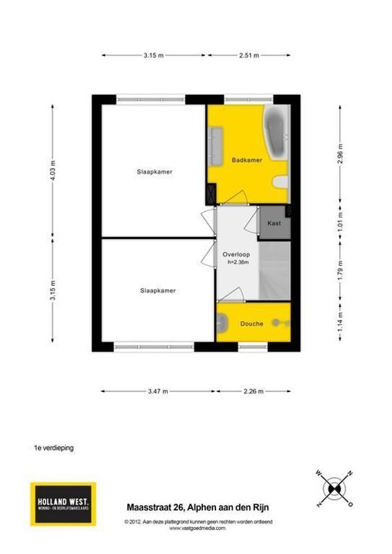 Maasstraat 26 Floorplan Blur 1