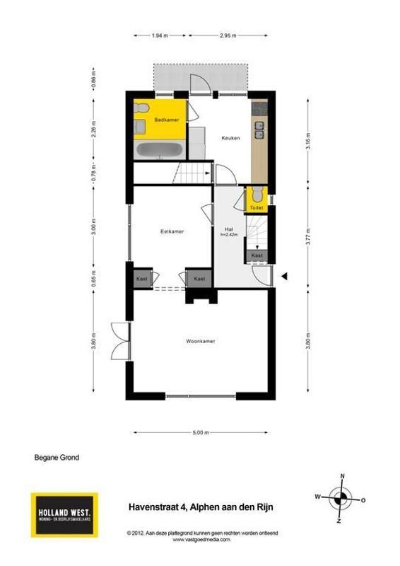 Havenstraat 4 Floorplan Blur 2