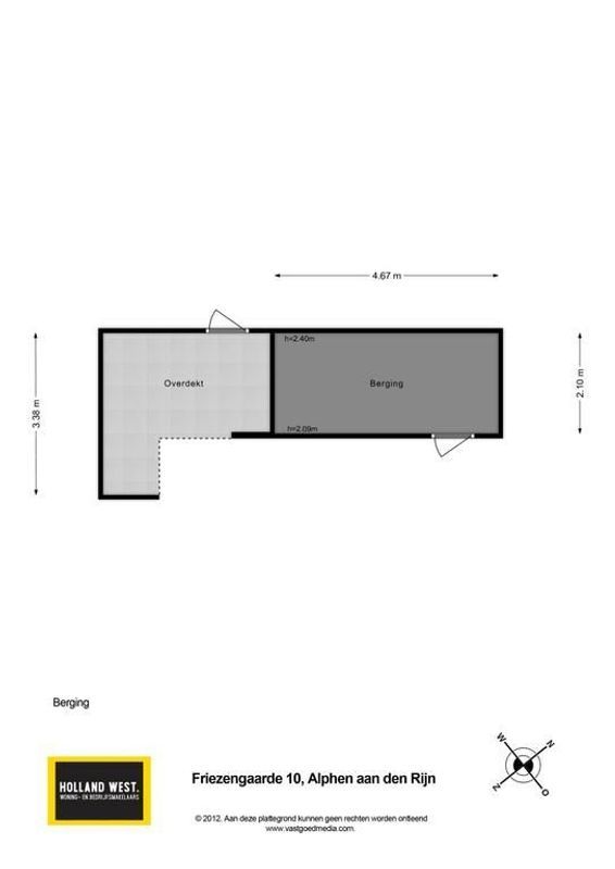 Friezengaarde 10 Floorplan Blur 3