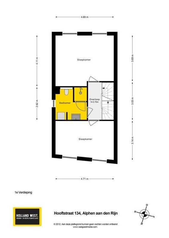 Hooftstraat 134 Floorplan Blur 1