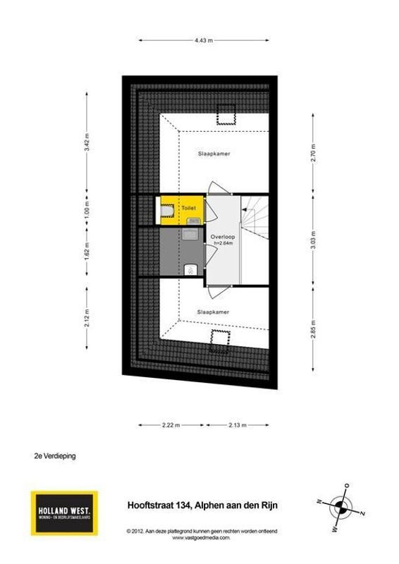 Hooftstraat 134 Floorplan Blur 2