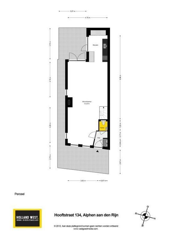 Hooftstraat 134 Floorplan Blur 3