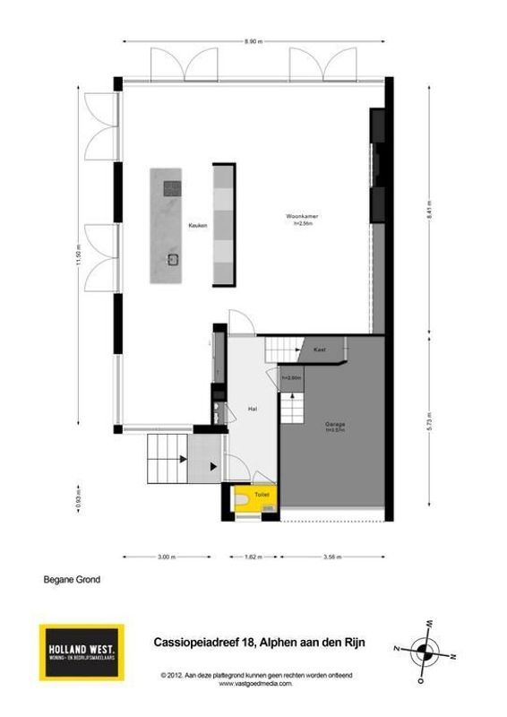 Cassiopeiadreef 18 Floorplan Blur 0