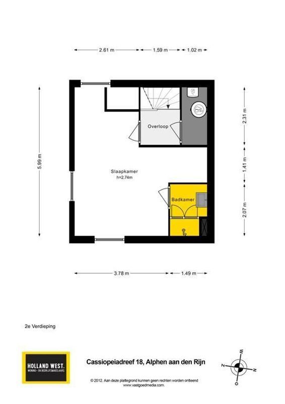 Cassiopeiadreef 18 Floorplan Blur 2