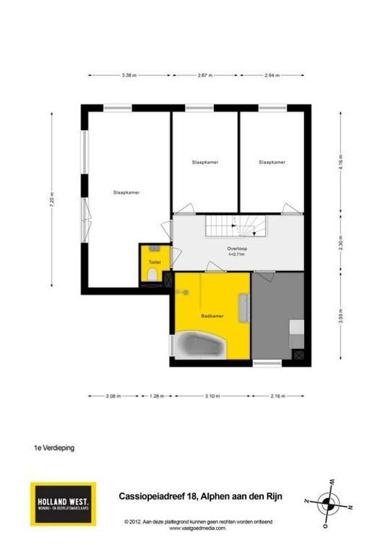 Cassiopeiadreef 18 Floorplan Blur 1