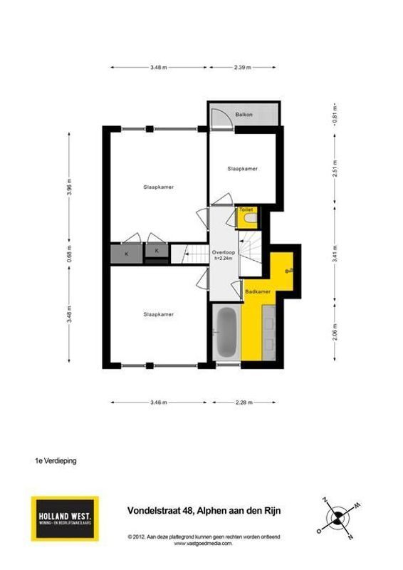 Vondelstraat 48 Floorplan Blur 2