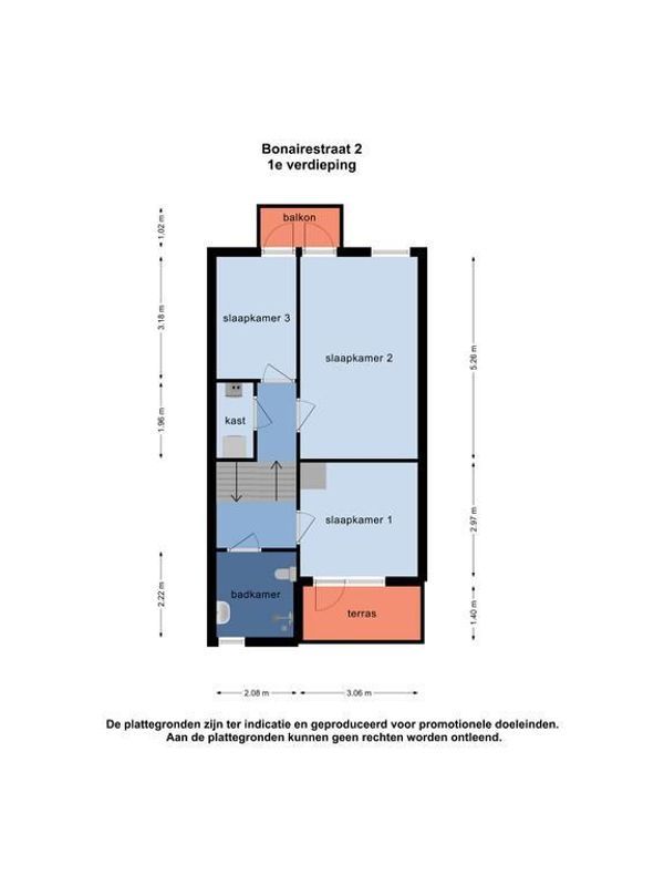 Bonairestraat 2 Floorplan Blur 1
