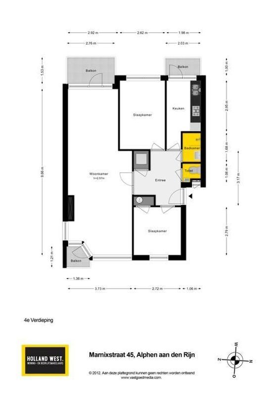 Marnixstraat 45 Floorplan Blur 0