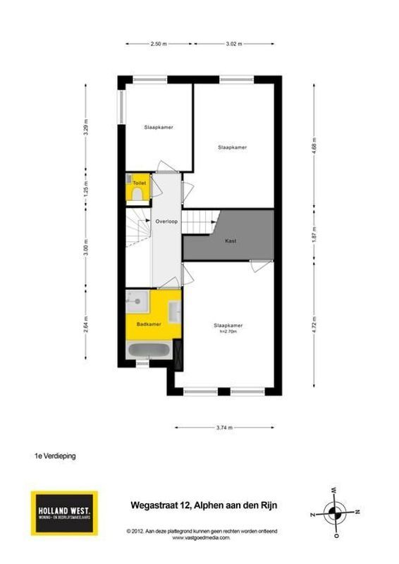 Wegastraat 12 Floorplan Blur 4