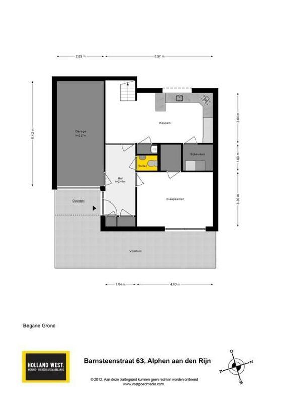 Barnsteenstraat 63 Floorplan Blur 0