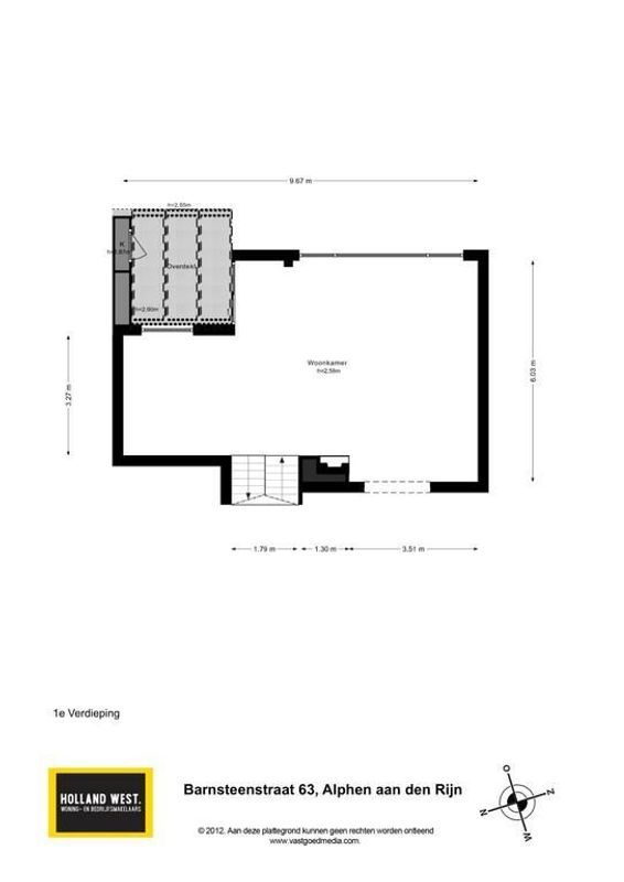 Barnsteenstraat 63 Floorplan Blur 1